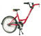 Diverse Unisex – Erwachsene Trailer add + bike-3091803200 Bike, Rot, One Size