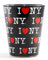 Bicchiere da liquore New York I Love NY nero