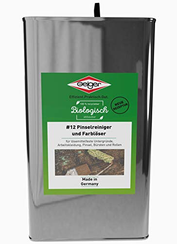 Geiger Chemie Nr. 12 Pinselreiniger & Farblöser 5 Liter Kanister