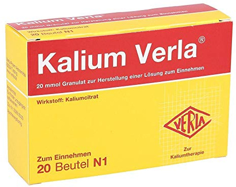 KALIUM VERLA Granulat Btl. 20 St