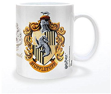 Kaffeetasse-Hufflepuff Crest