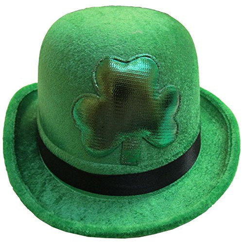 Party Discount NEU Hut Bowler, St. Patricks Day, grün, 1 Stück
