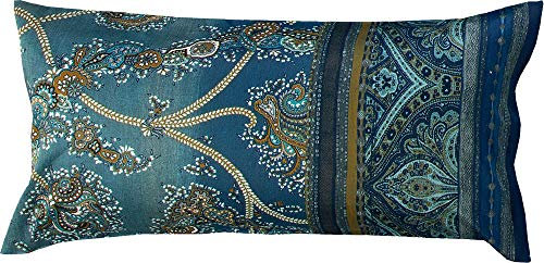 Bassetti 9284983 Bramante V3 Kissenhülle Satin, Mehrfarbig, 40 x 80 x 0,5 cm