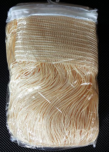 Fadenvorhang, beige, 150 x 300 cm, für Innen und Außen, Türen, Fenster, Einrichtungsgegenstand