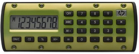 HP NW244AA QUICK CALC. GREEN