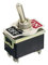 Interruttore bipolare a leva, connessione a vite, 3 posizioni, ON-Off-ON 10 A/ 250 VAC Electro DH 11.466.I/TP 8430552059140