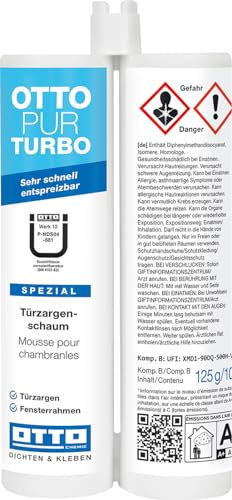 OTTOPUR TURBO Türzargenschaum 2x105 ml Doppelkartusche