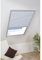 Culex 100540102-VH Dachfenster-Sonnenschutzplissee 110x160cm braun