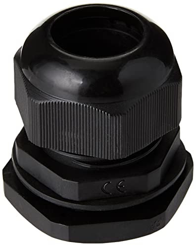 Pro Power MG-32 BLACK M32 IP68 Nylon Cable Gland Black - Single Pack