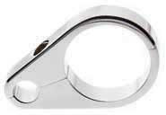 Chrome Clutch/Throttle Cable Clamp for Motorcycles (1.25 (32mm) Diameter)