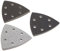DEWALT Sandpaper Assortment, Hook and Loop Triangle, 12-Pack (DWASPTRI)