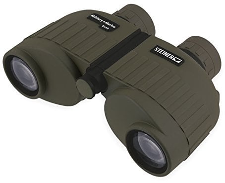 Steiner Military-Marine Serie Fernglas - leichte, Taktische Präzisionsoptik für Jede Situation - wasserdicht, Grün, 8x30