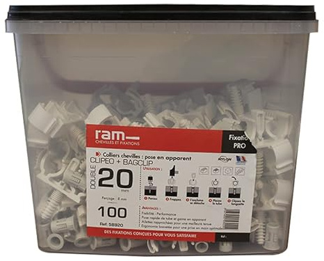 Ram 58920 Clipeo, weiß