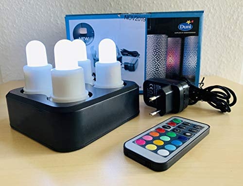Duni LED Station 4er Set Multicolour