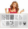 MoYou London – Nail Art Stamping Schablone Princess 14