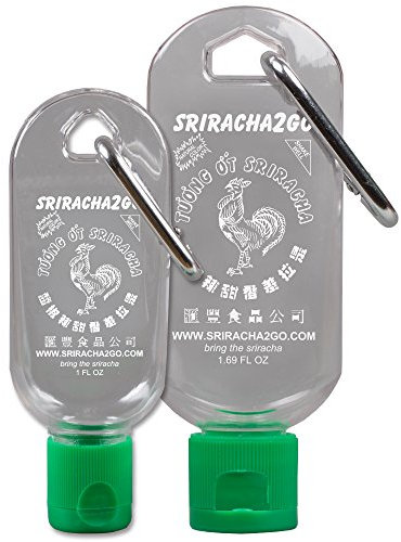 Sriracha2Go Mini-Schlüsselanhänger-Kombipackung 1,69 Unzen Mini-S2G