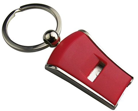 munkees 3388 Stainless Signal Whistle I / Rostfreie Signalpfeife bunt I
