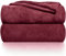 Gräfenstayn® Kuscheldecke flauschig & super weich - hochwertige Fleecedecke auch als Wohndecke, Tagesdecke, Sofadecke & Wohnzimmer geeignet - Überwurf Decke Sofa & Couch (Bordeaux, 240x220 cm)
