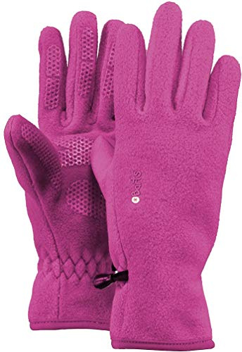 Barts Boy's Fleece Glove Kids, Pink (Fuchsia 0012), 40 (Size: 6)