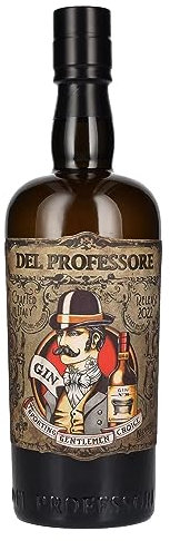 Del Professore - Gin Monsieur, 70 cl, Gin Artigianale dalle Note Floreali e Balsamiche, 43,7% Vol