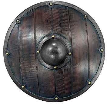 Epic Armoury 403049 Wikingerschild 50 cm rund, Unisex für Erwachsene