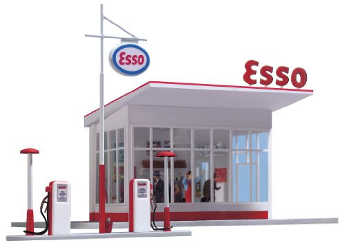 Busch 1005 - Tankstelle