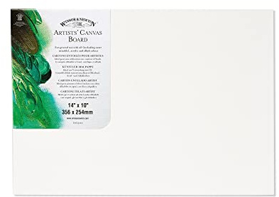 Winsor & Newton : Artists' Canvas Board : 14x10in