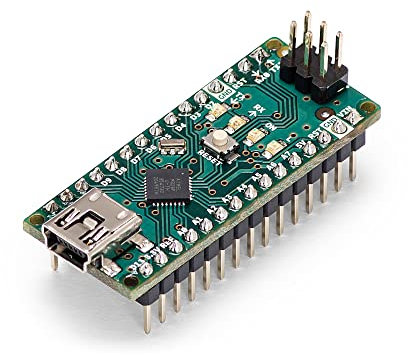 Arduino Nano [A000005] - Placa de Desarrollo compacta y Potente, Compatible con Arduino IDE, Ideal para proyectos electrónicos, Robots, autómatas y Aplicaciones de Bricolaje.