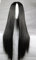 Photo Pal Perücke mit langem, glattem Haar und vorne, gerade Spitze, Ombré-Spitze vorne, Cosplay-Perücke, Damenkostüm, 75 cm