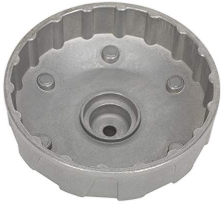 Sealey VS7115 Oil Filter Cap Wrench Ø93mm x 18 Flutes - Renault