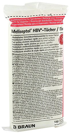 Meliseptol HBV Tücher Nachfüllpackung, 100 St