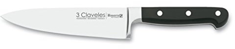3 Claveles Bavaria - Cuchillo de cocina forjado, 20 cm (01545)