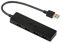 i-tec USB 3.0 Slim Passive HUB 4 Port ohne Netzadapter, für Notebook, Ultrabook, Tablet, PC, Unterstützen Win und Mac OS