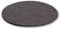 Filzbrand Filz Untersetzer rund 25 cm groß, 5mm dick, Deko Filzuntersetzer für Gläser, Vasen oder Teller, Designfilz aus 100% Wolle, anthrazit – Made in Germany