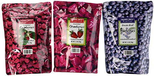 Trader Joe's Freeze Dried Fruit Variety Pack (Blueberry, Strawberry, Raspberry)