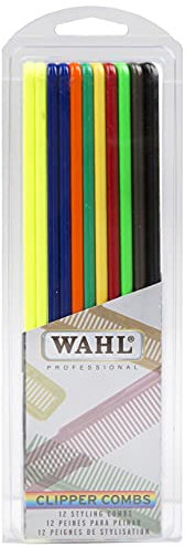 Wahl Set di pettini colorati 12 pezzi.