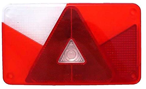 Aspöck Lichtscheibe Mehrfunktionsleuchte Multipoint V, links Heck Gl 18 8485 007