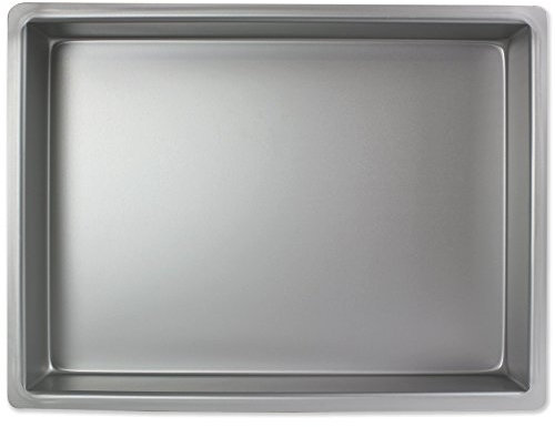 PME OBL12182 Professionelle Backform, Aluminium, Silber, 305 mm x 457 x 51 mm Tiefe