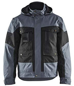 Blaklader 48861977 WINTERJACKET, Schwarz/ Grau, grootte L