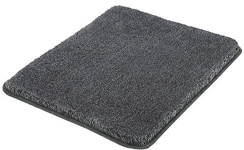 Kleine Wolke Badteppich 55/65 5405 901 539 Relax Badteppiche Anthrazit Polyacryl L/B ca. 65/55 cm