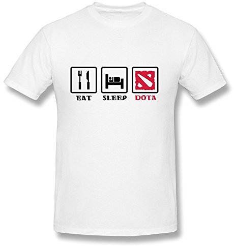 Flip rings Guy's Eat Sleep Dota T-Shirt