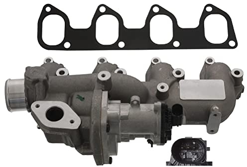 febi bilstein 45421 Abgasregelventil mit Dichtung, 1 Stück | Kompatibel mit: FORD FOCUS C-MAX, FOCUS II, FOCUS II Stufenheck, FOCUS II Turnier, GALAXY II, MONDEO IV, MONDEO IV Stufenheck