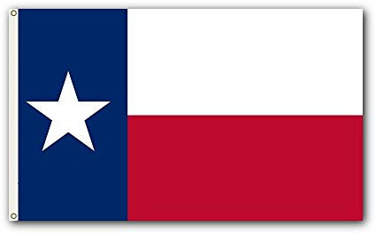Extérieur – Grand drapeau 3 'x 5' Polyester, résistant aux intempéries Texas