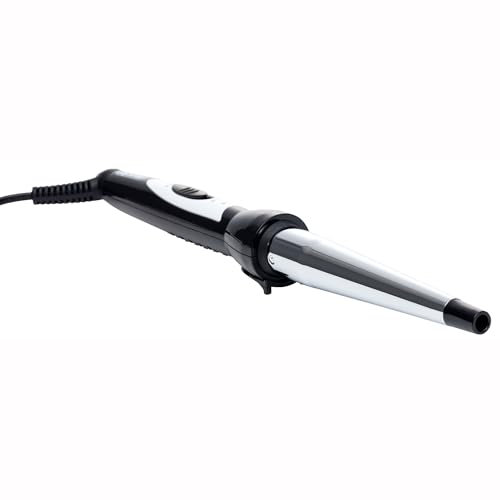Mesko MS2109 Rizador de Pelo Cónico Profesional, Crea Ondas - Rizos Suaves y Sueltos, Moldeador, Tecnología Cerámica, Cono 13-25mm, Calentamiento Rápido, Punta Fría Aislada, 40W