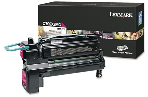 Lexmark C792X2MG C792 Tonerkartusche Standardkapazität 20.000 Seiten 1er-Pack, magenta