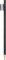 Brunnen 102906090 Bleistift Colour Code (rund mit Stoff-Fähnchen) schwarz / onyx