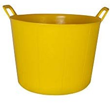 Rubi - Capazo Plástico Amarillo Nº.3 (40 L.) (88720)