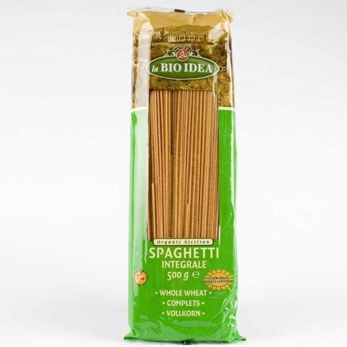La Bio Idea Org Whole Wheat Spaghetti 500g X 9 (Pack of 9)