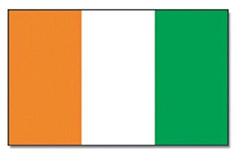 Elfenbeinküste Flagge Fahne 90 * 150 cm
