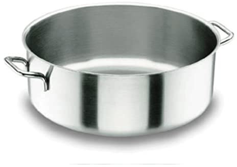 LACOR 50024W - Cacerola de 24 cm, INOX Wagner